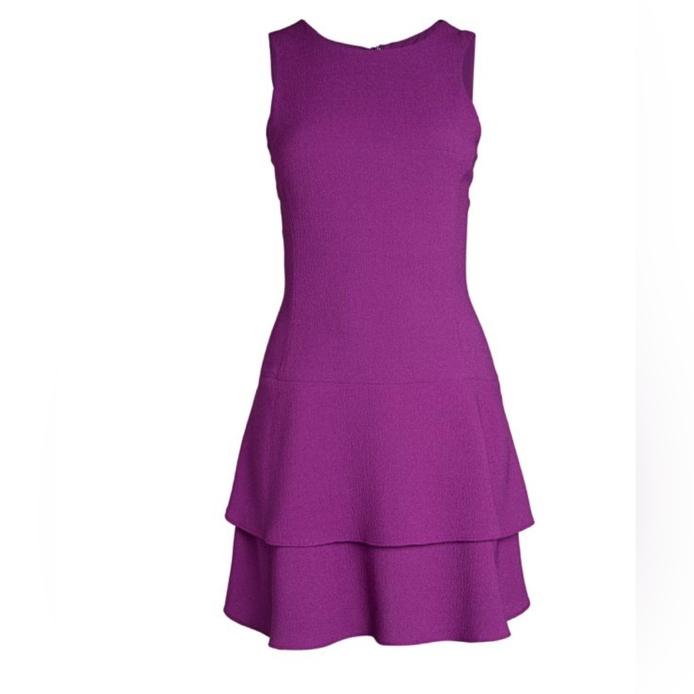 Black Halo Cheryl Crepe Mini Dress